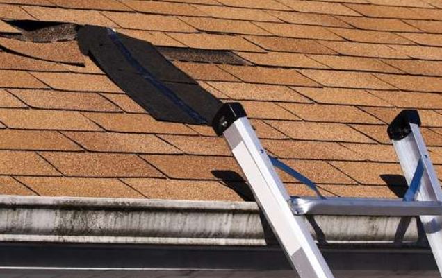 roof replacements for shingle damag