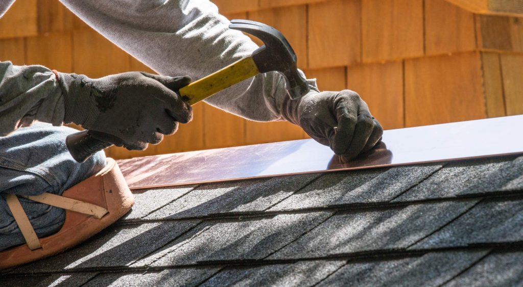 wind damage roof repair