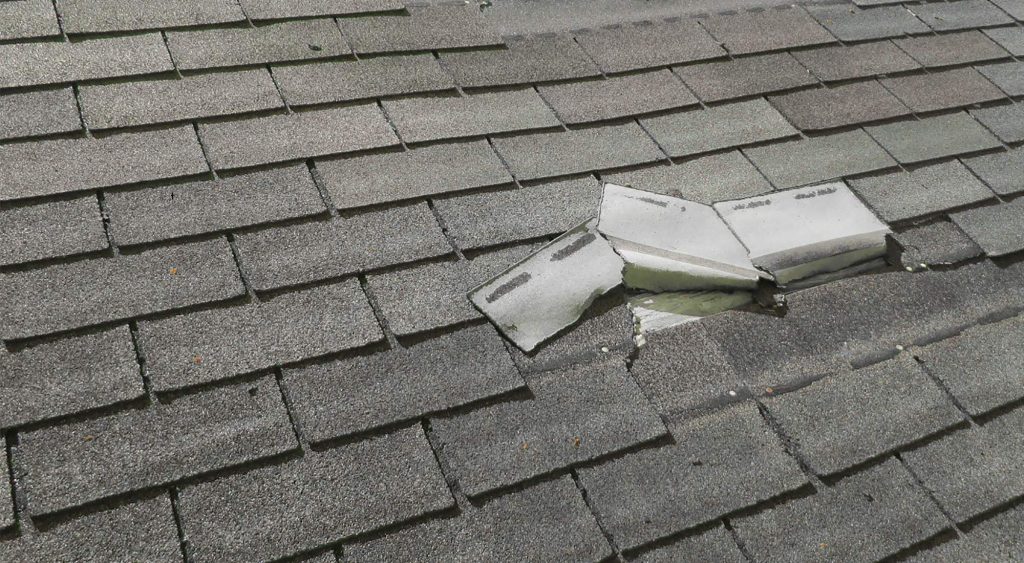 wind roof damage